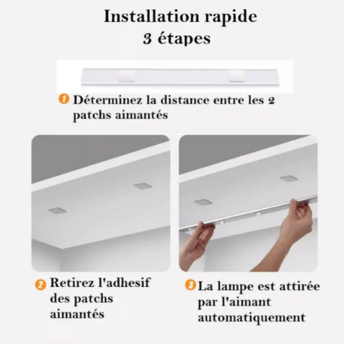 Lampe LED sans fil avec détecteur de mouvement